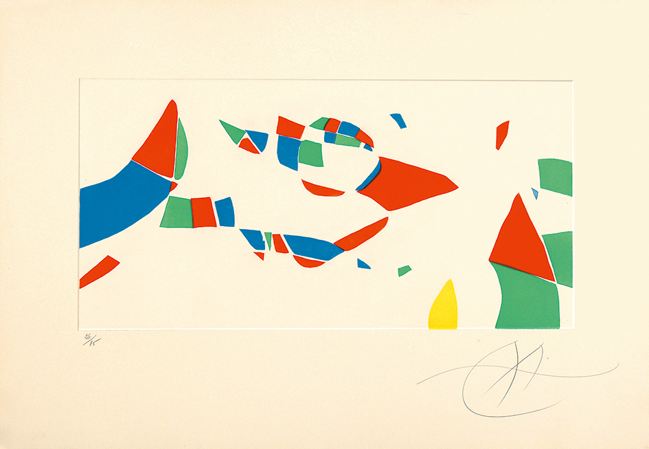 Joan Miró, Blatt aus "Gravures pour une exposition"