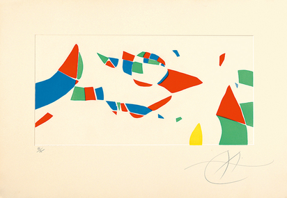 Blatt aus "Gravures pour une exposition"