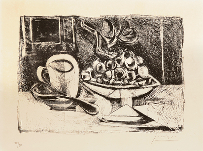 Nature morte au compotier