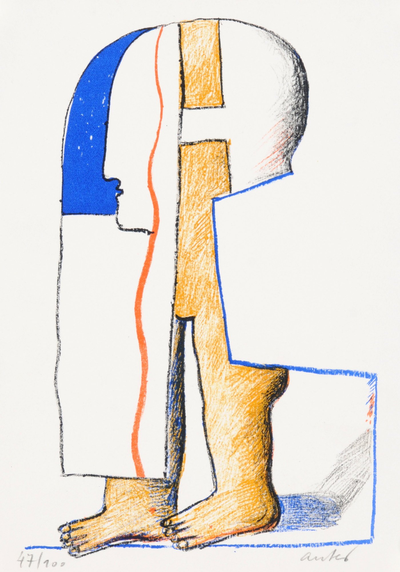 Grafik, 6 sheets: H. Antes; K. Sugaï; G. Schneider; Hakumaki; L. Klotz; C. Terechkovitch