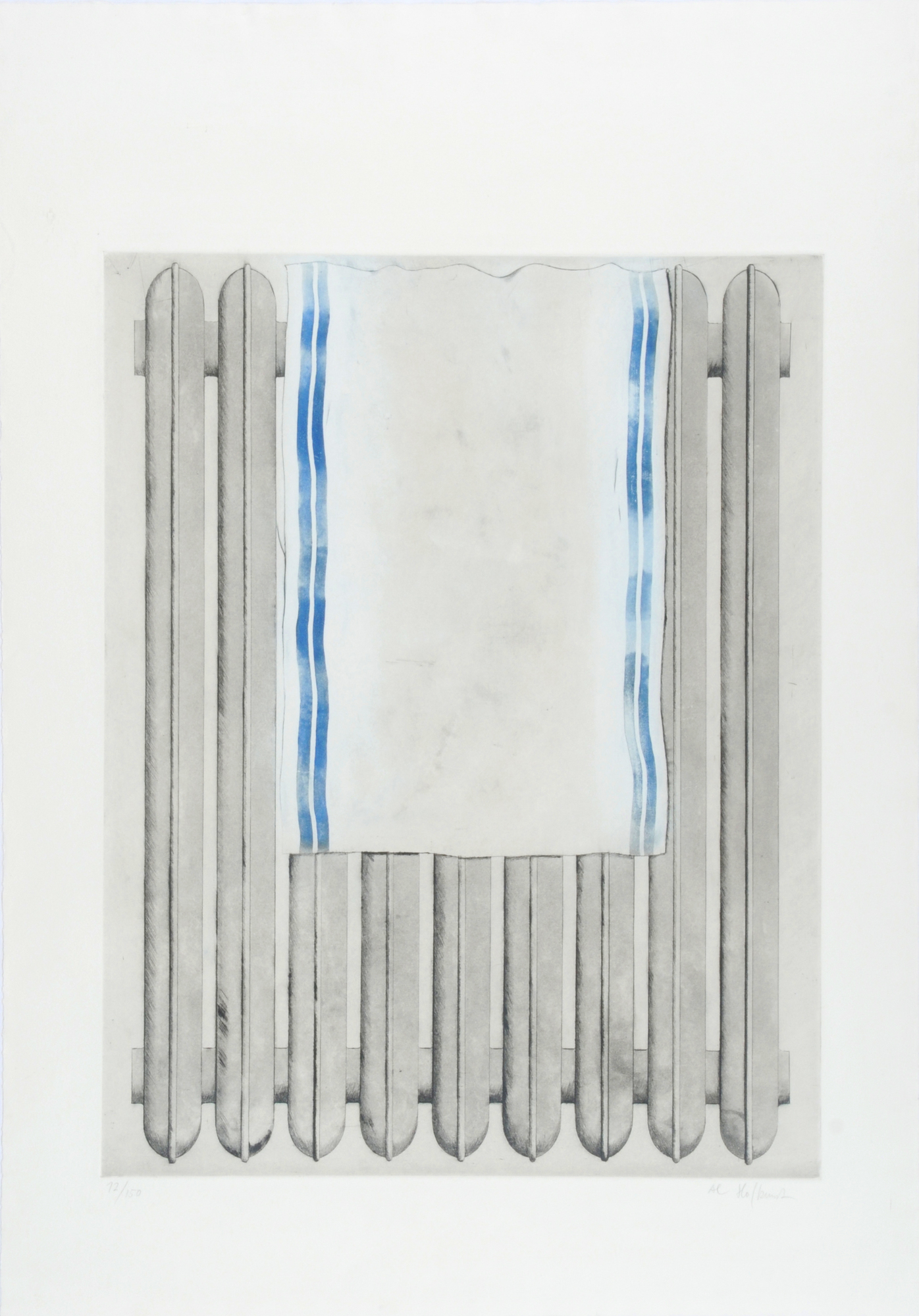 Alfred Hofkunst, 2 sheets: Untitled; Untitled