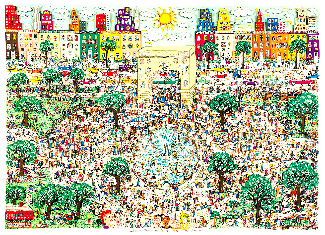 James Rizzi, Washington Ain't No Square Park