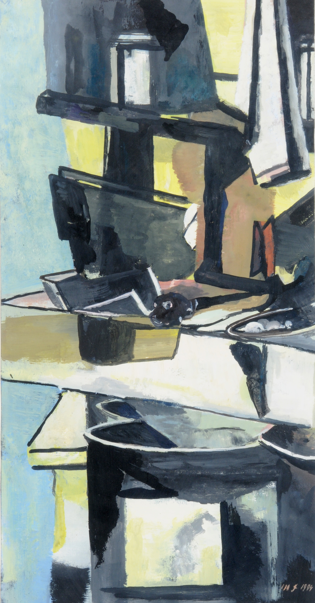 Marc-Antoine Fehr, Still Life with Head of Dog