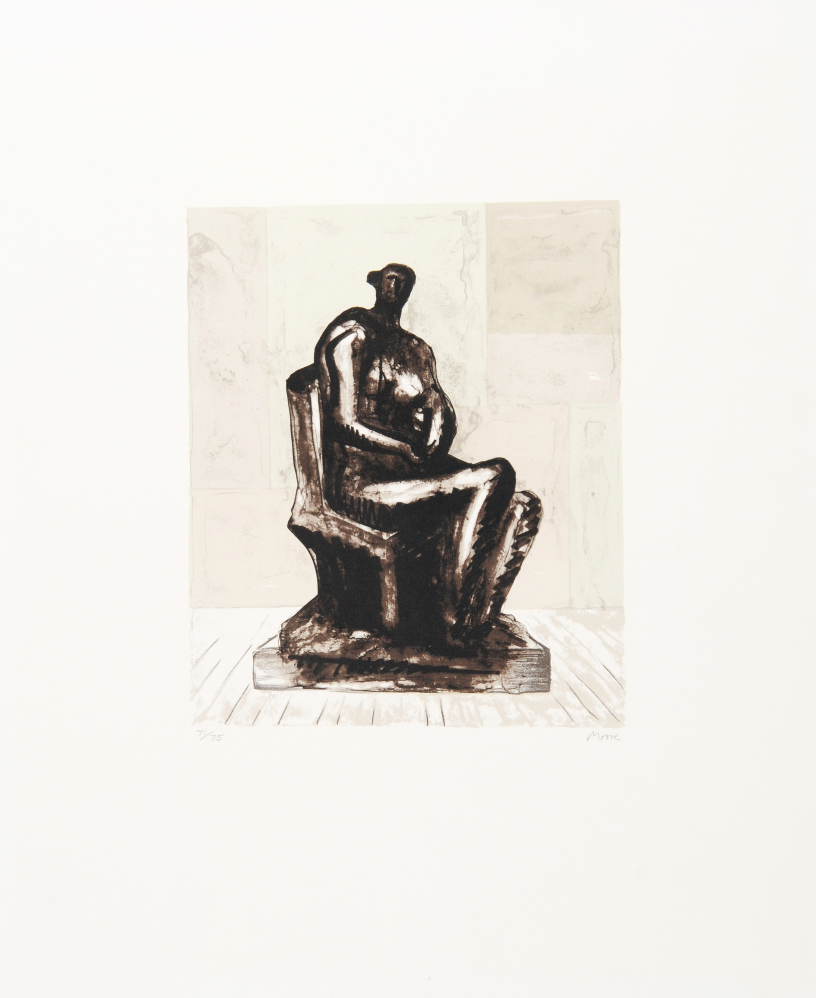 Henry Moore, Seated Figure