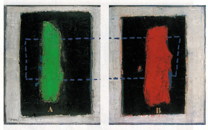 Bipolarisation A et B (Diptyque), 1987
