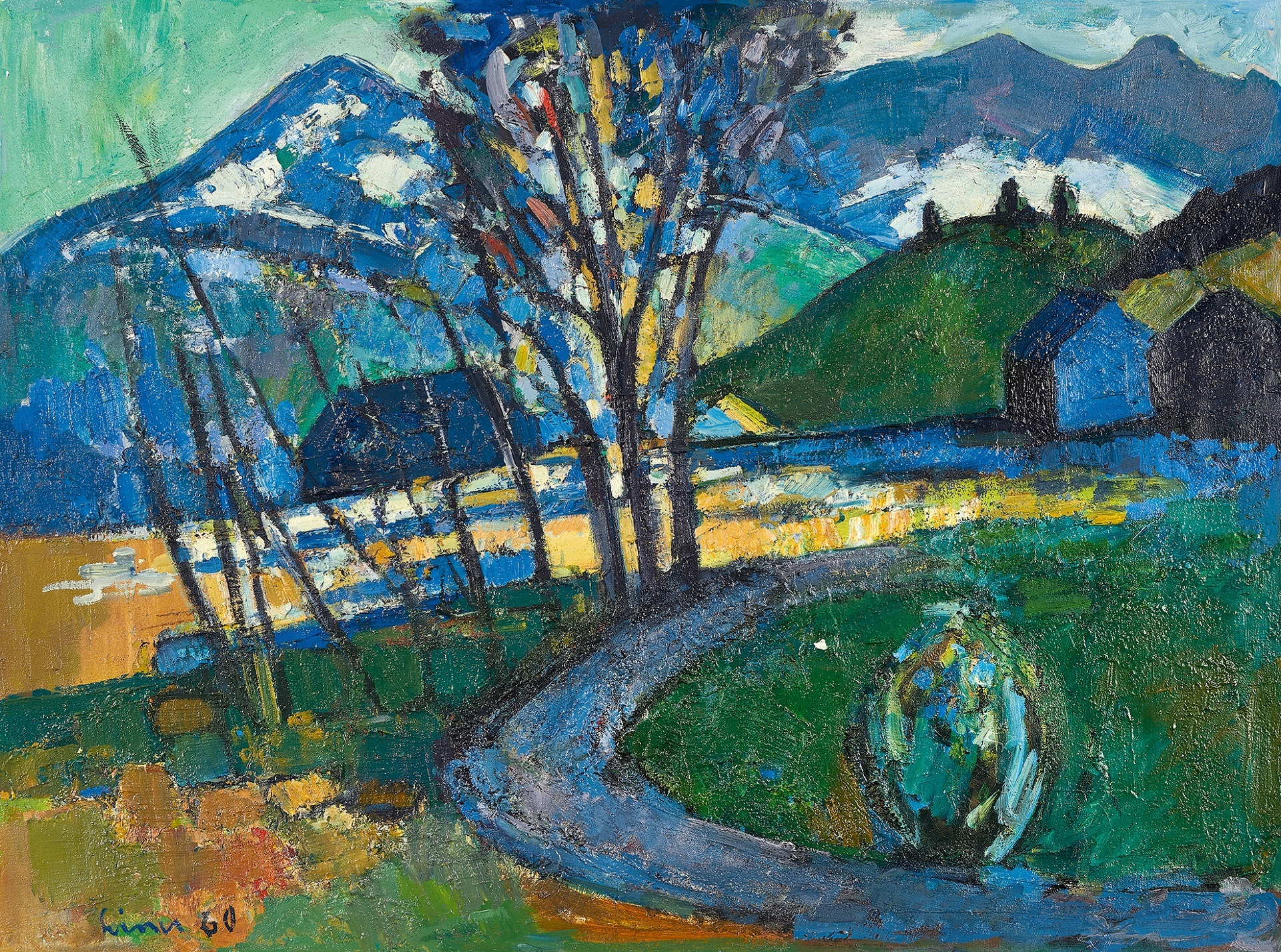 Carl Liner, Appenzellerland mit Hoher Kasten
