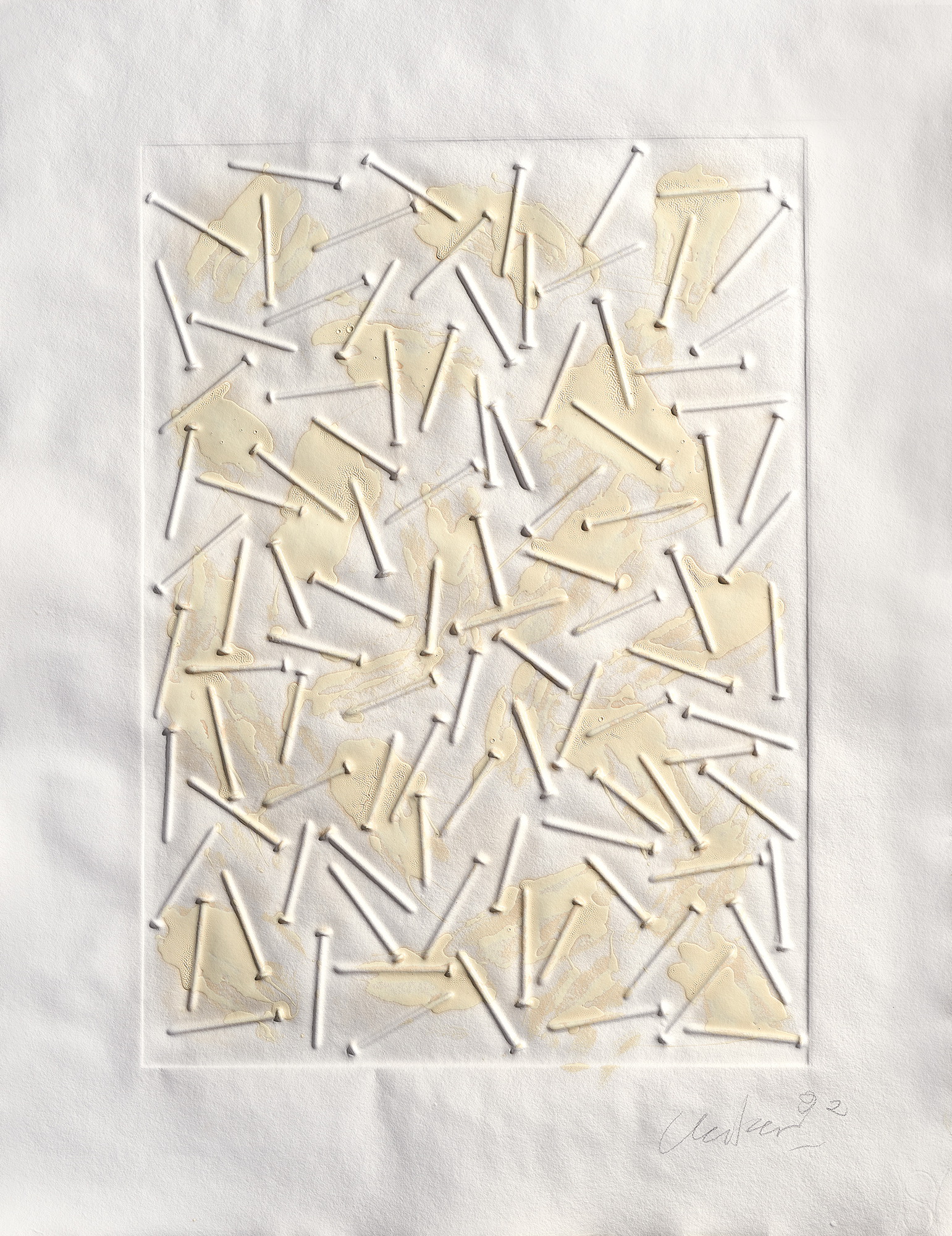 Günther Uecker, Untitled
