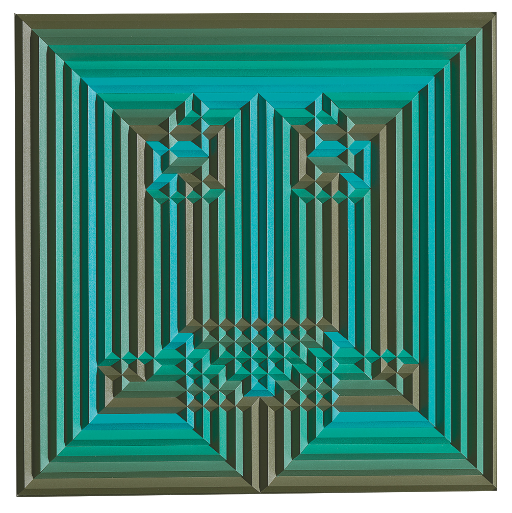 Karl Gerstner, Color Lines C5 - L3, Intro Version
