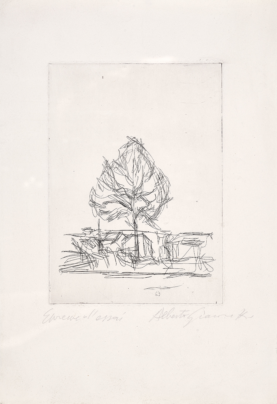 Alberto Giacometti, L'arbre