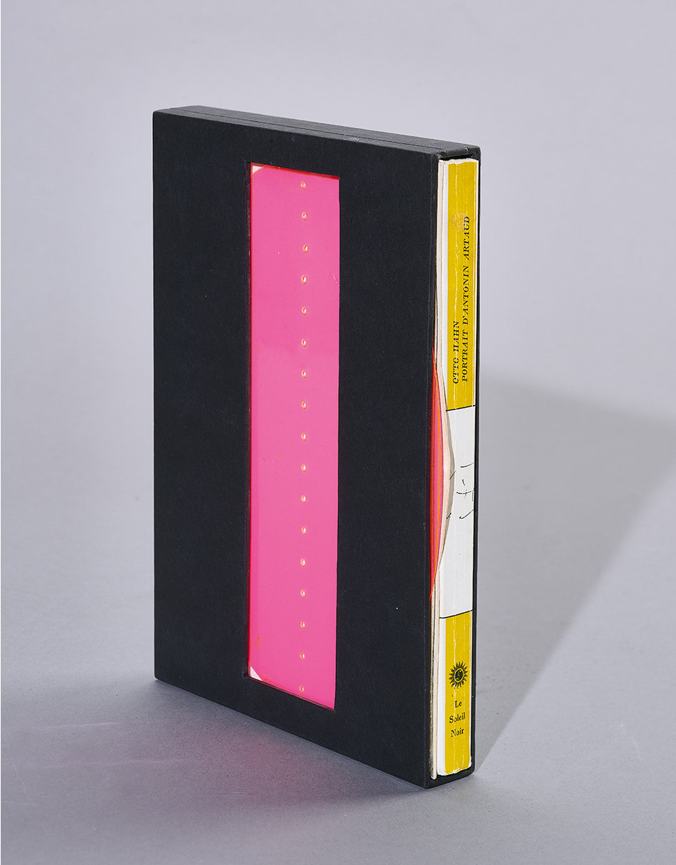 Lucio Fontana, Buch. Portrait d'Antonin Artaud di Otto Hahn