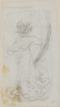 Femme descendant l'escalier