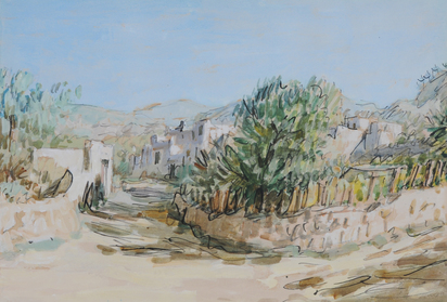 Südliche Landschaft