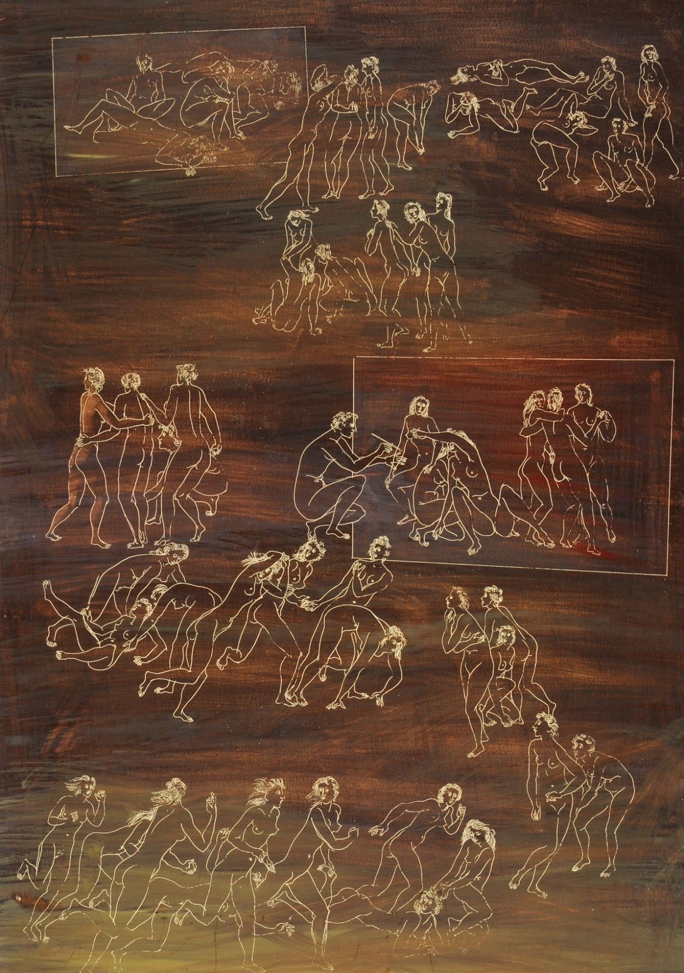 Hans Erni, Figurenstudien