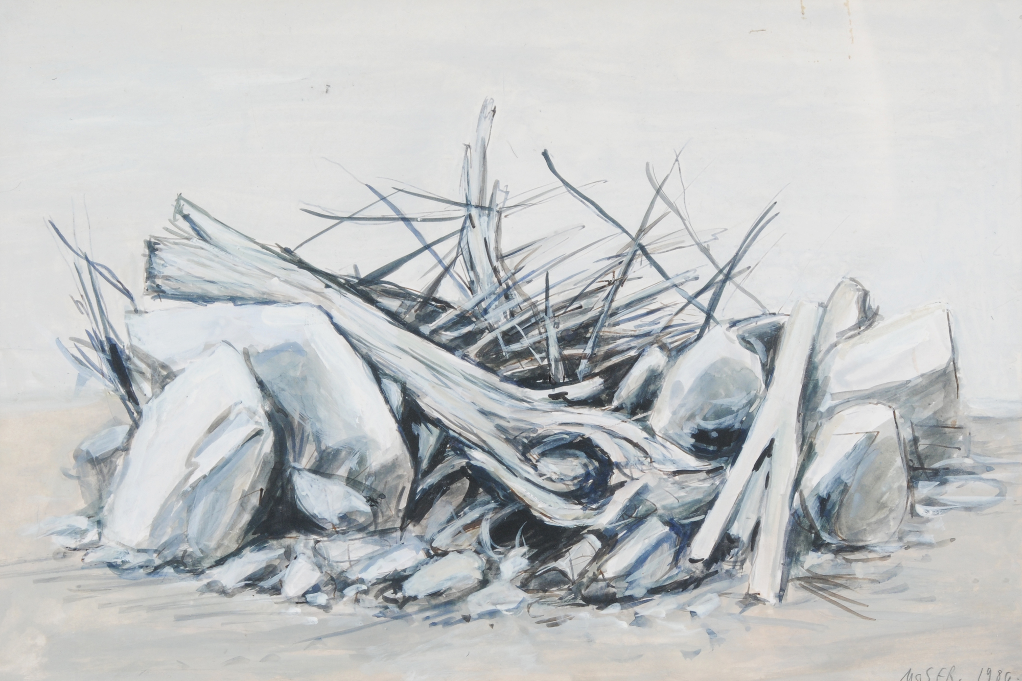 Wilfrid Moser, Ohne Titel