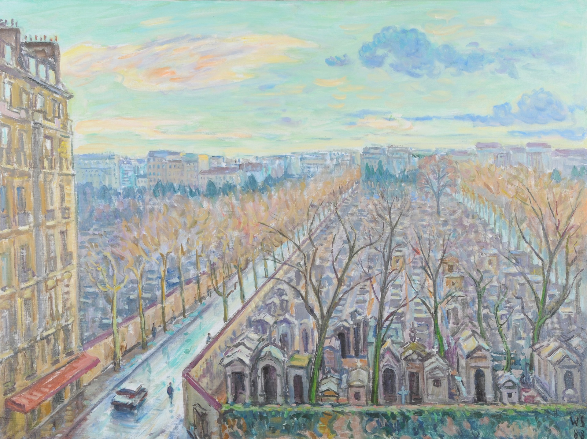 Walter Sautter, Cimetière Montparnasse