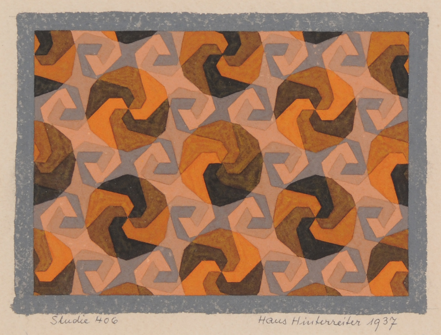 Hans Hinterreiter, Studie 406