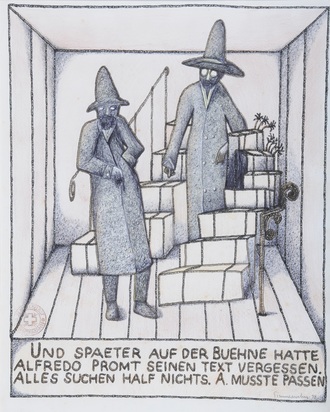 Und später auf der Bühne...
