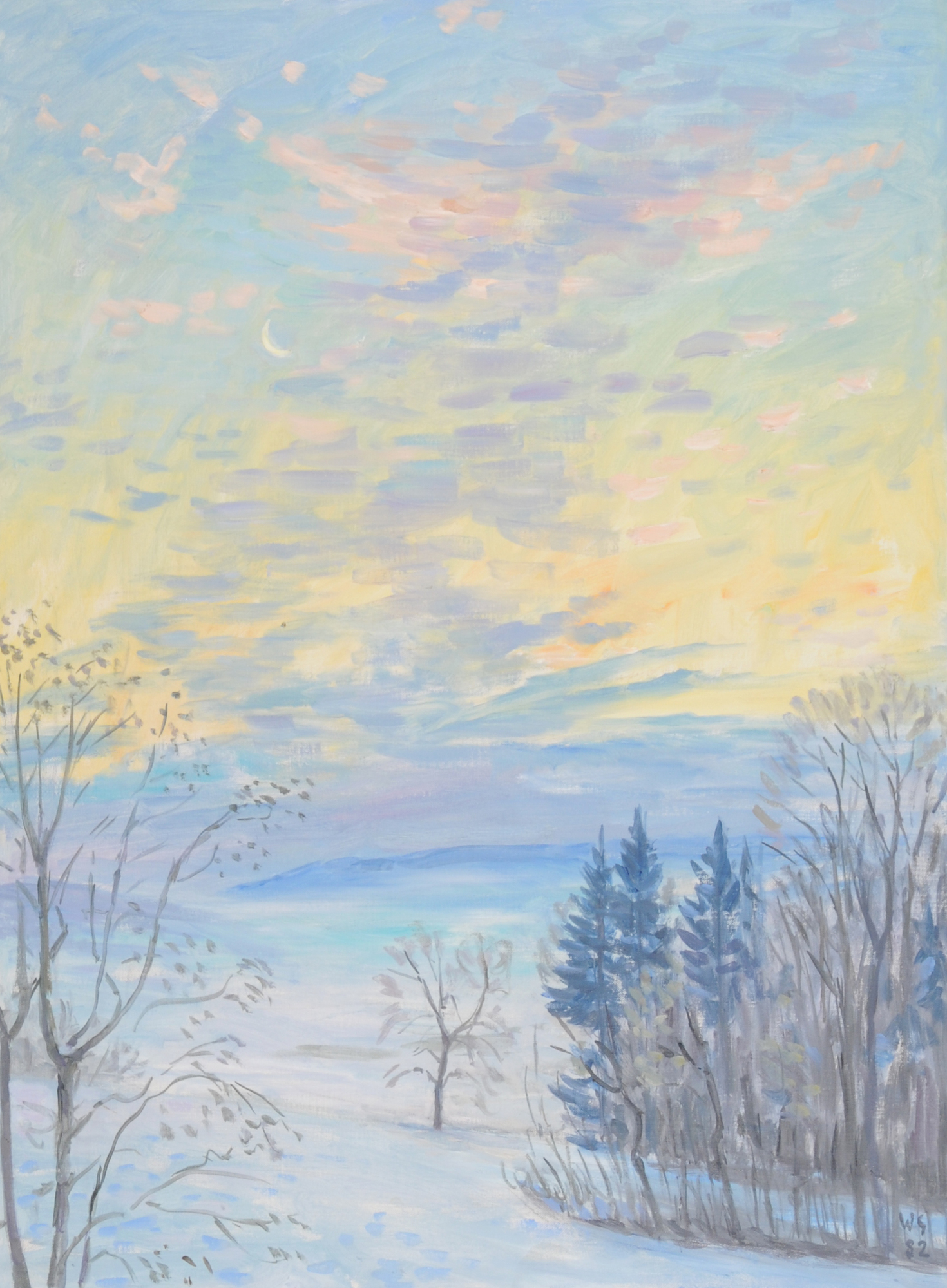 Walter Sautter, Wintermorgen