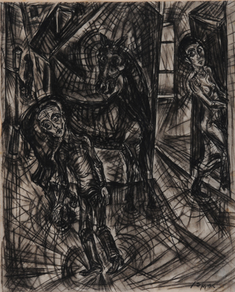 Strassenszene, ca. 1918/20