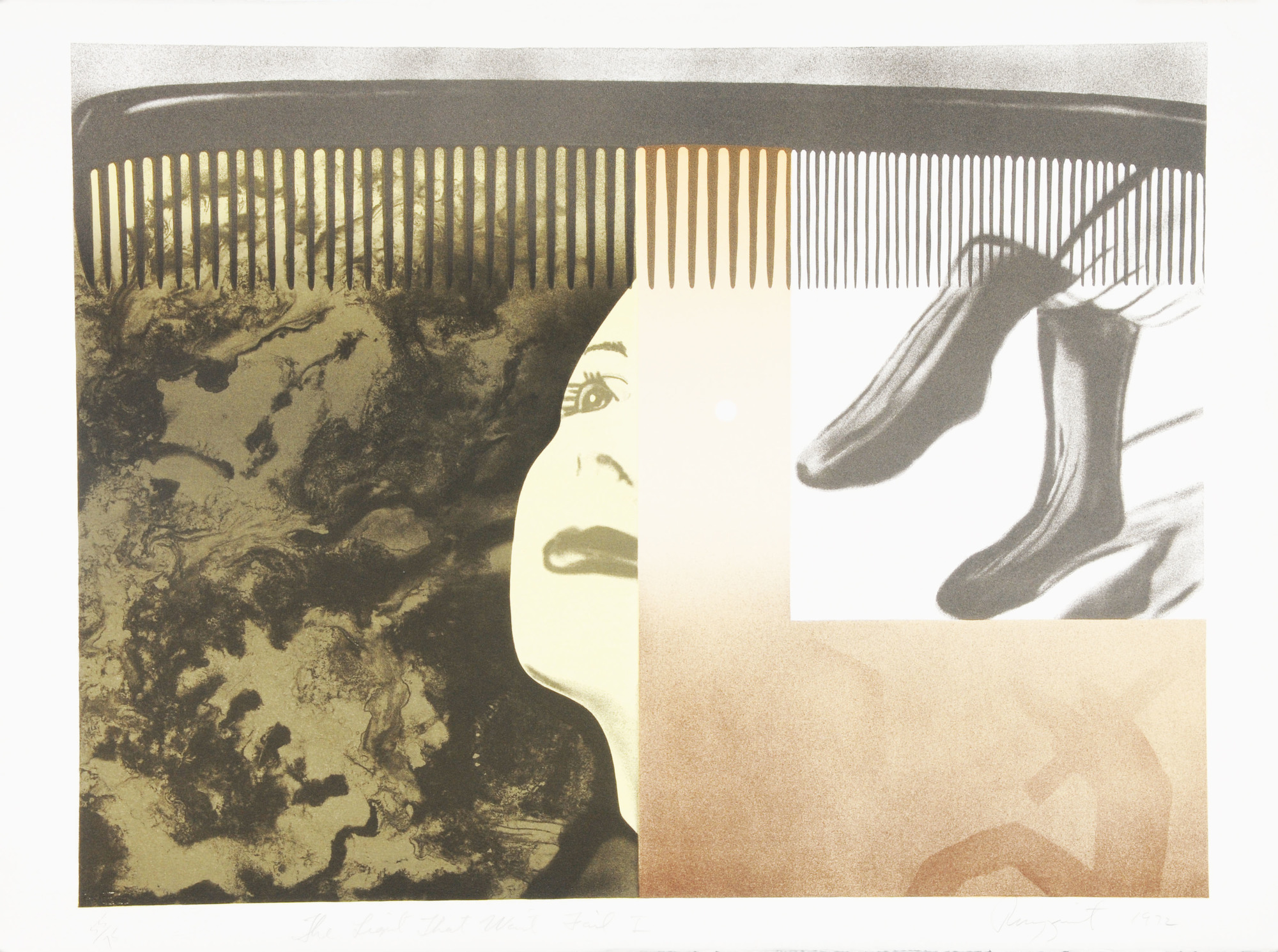 James Rosenquist, The Light That Won't Fail I