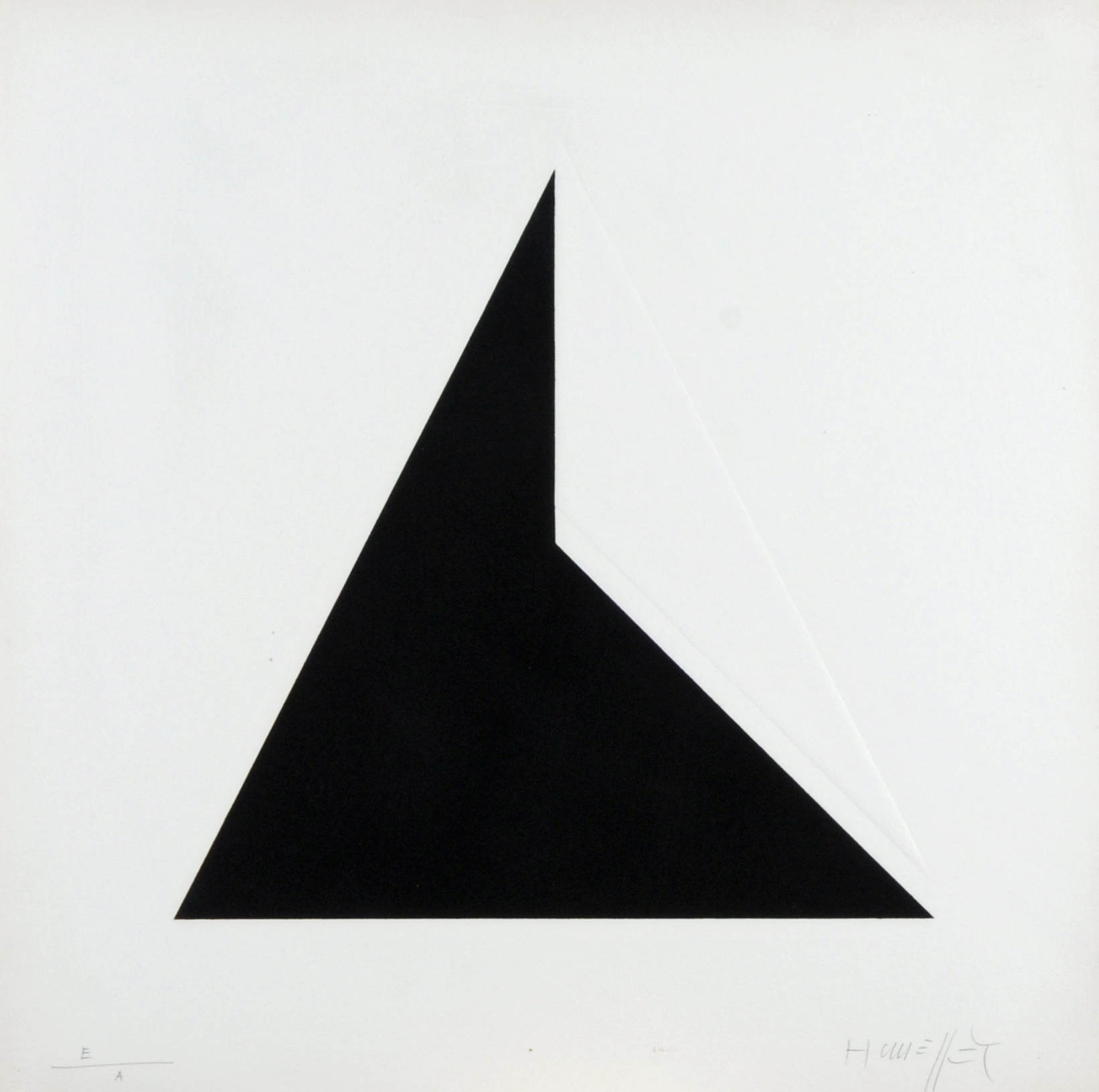 Gottfried Honegger, Triptych: Triangle; Cercle; Carré