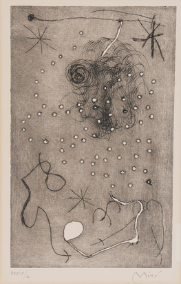 Blatt aus "Bibliographie des oeuvres de René Char de 1928 à 1963"