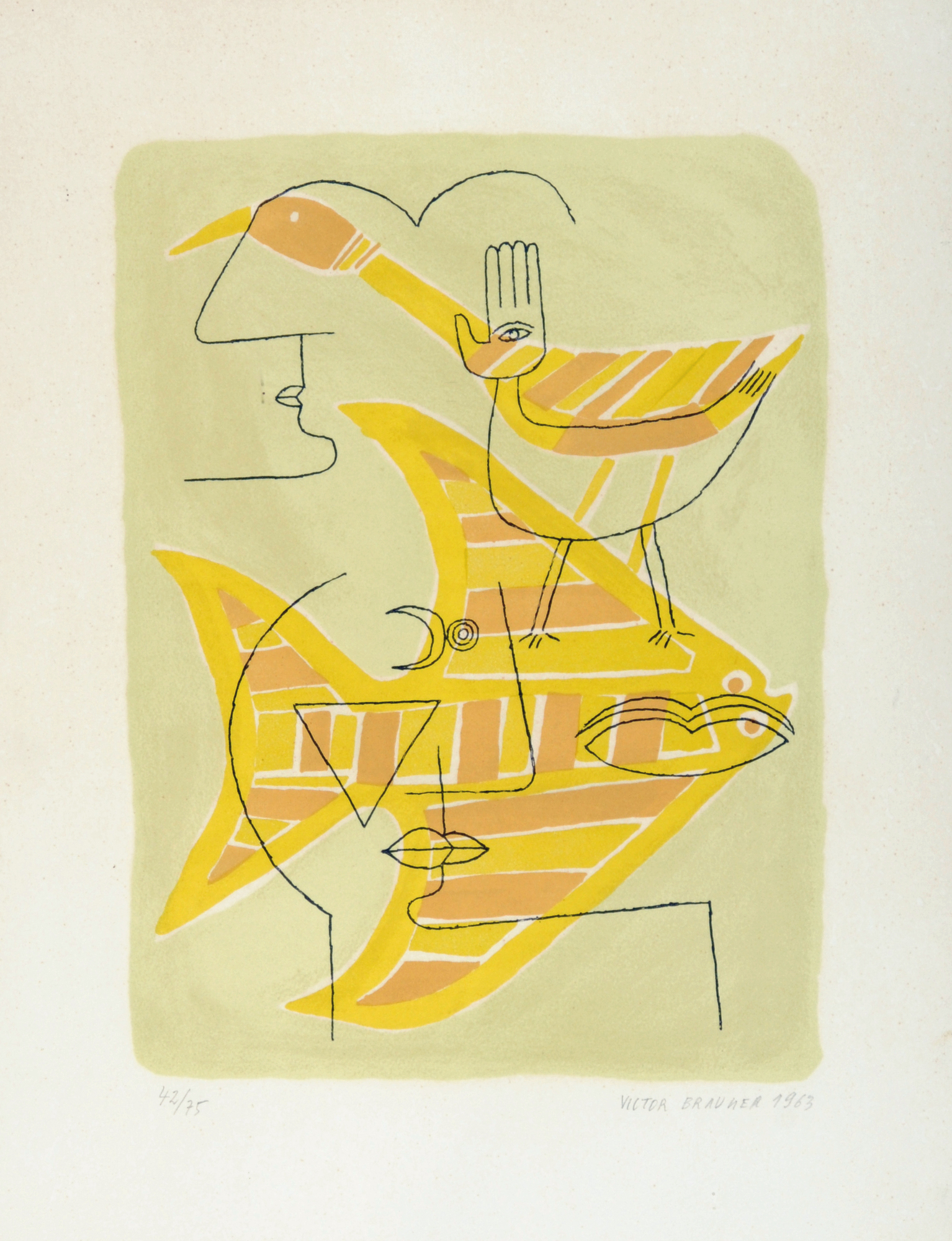 Victor Brauner, Traces interstices