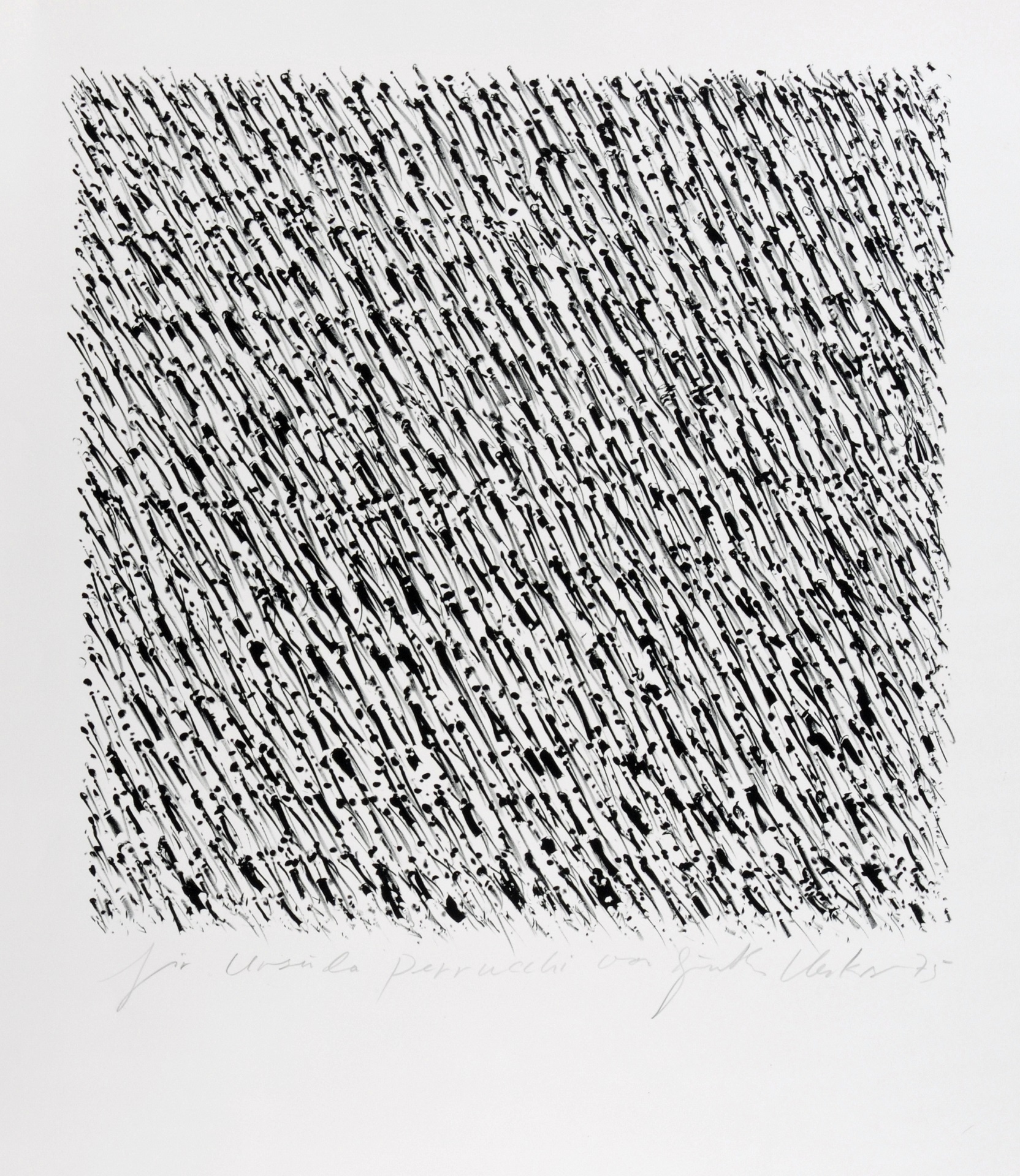 Günther Uecker, Untitled