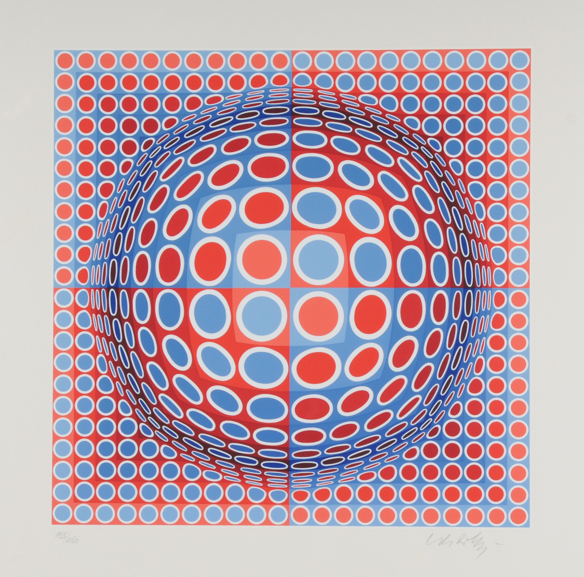 Victor Vasarely, Composition