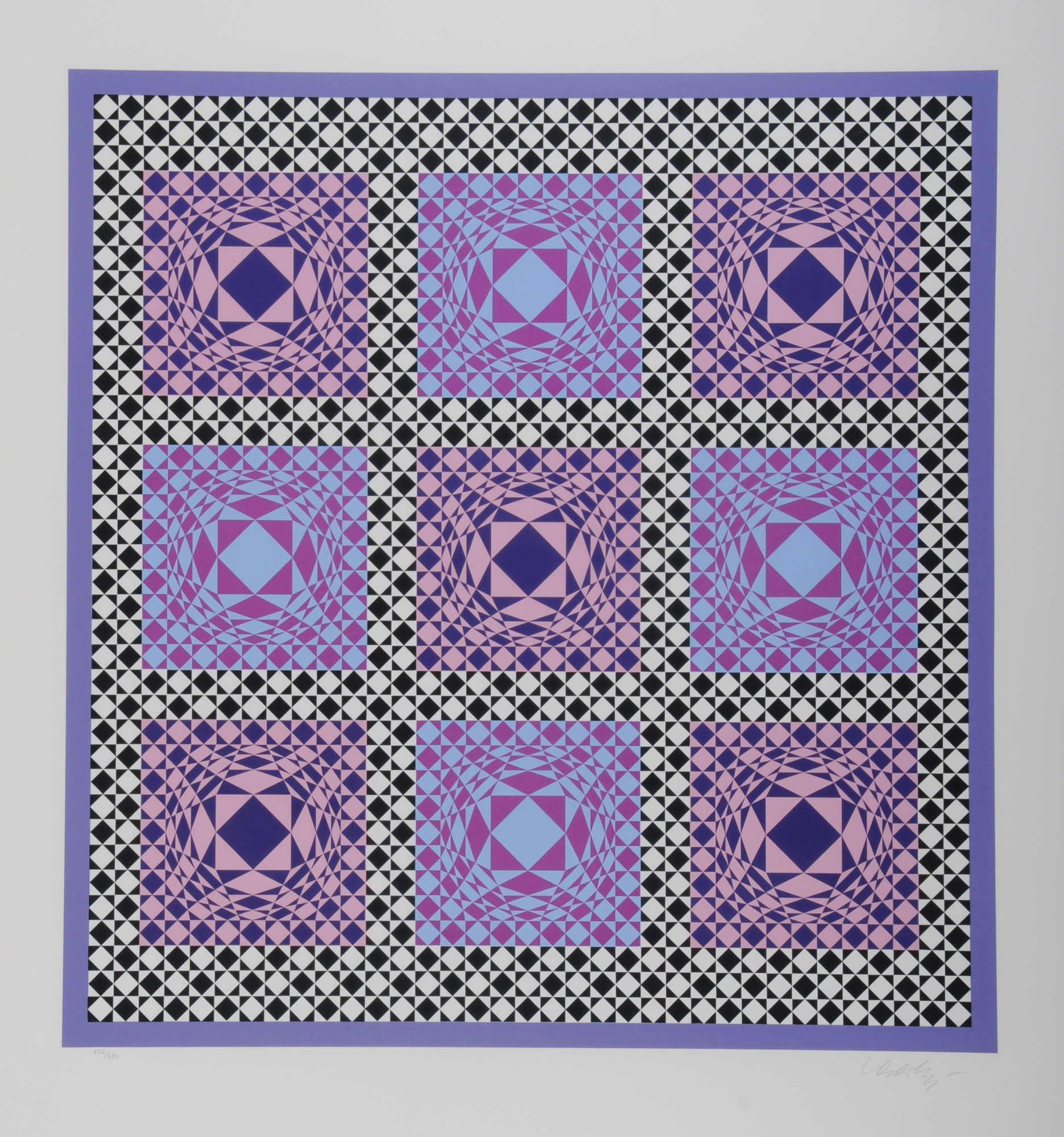 Victor Vasarely, Sheet from "Jalons"