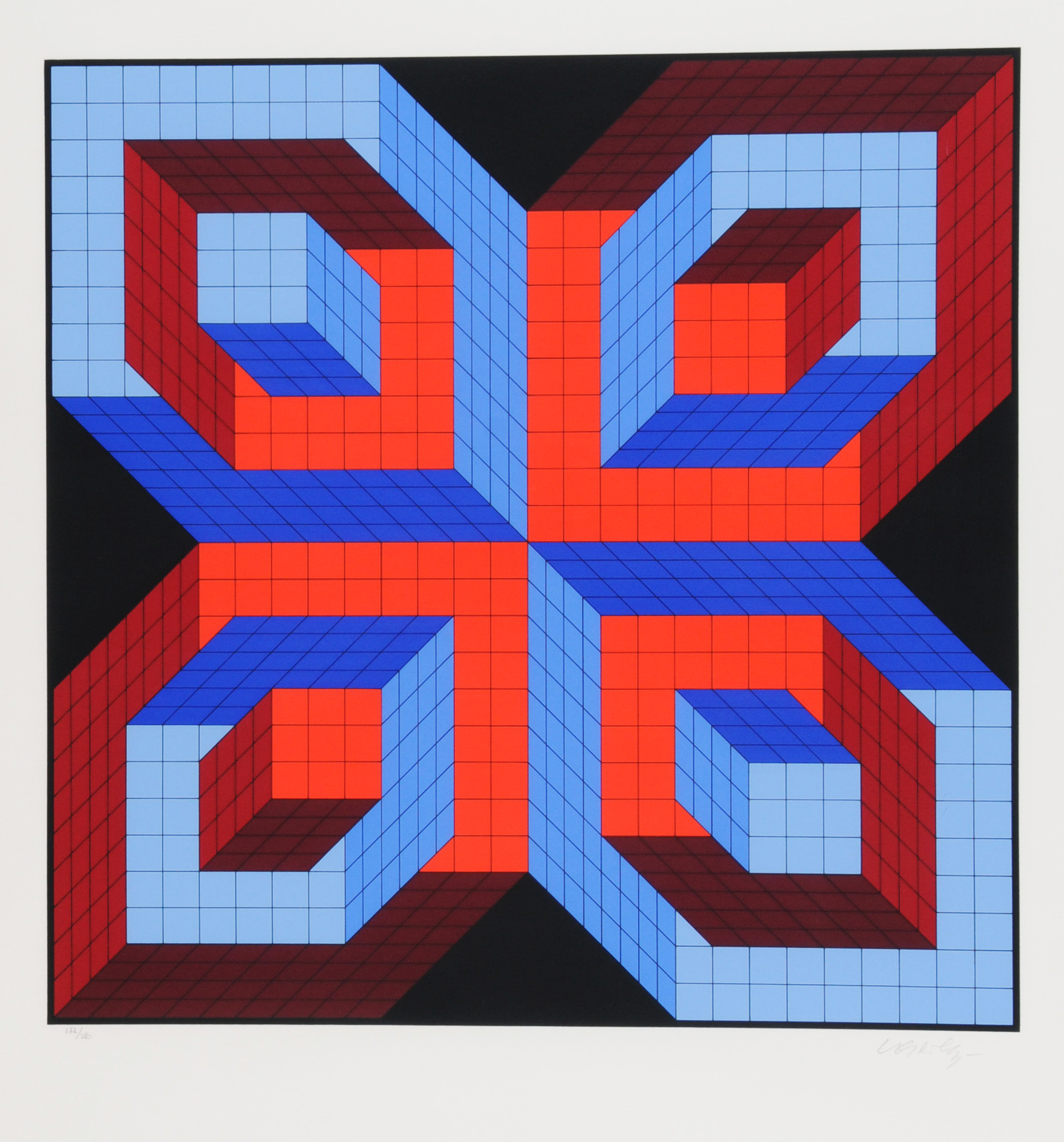 Victor Vasarely, Sheet from "Jalons"