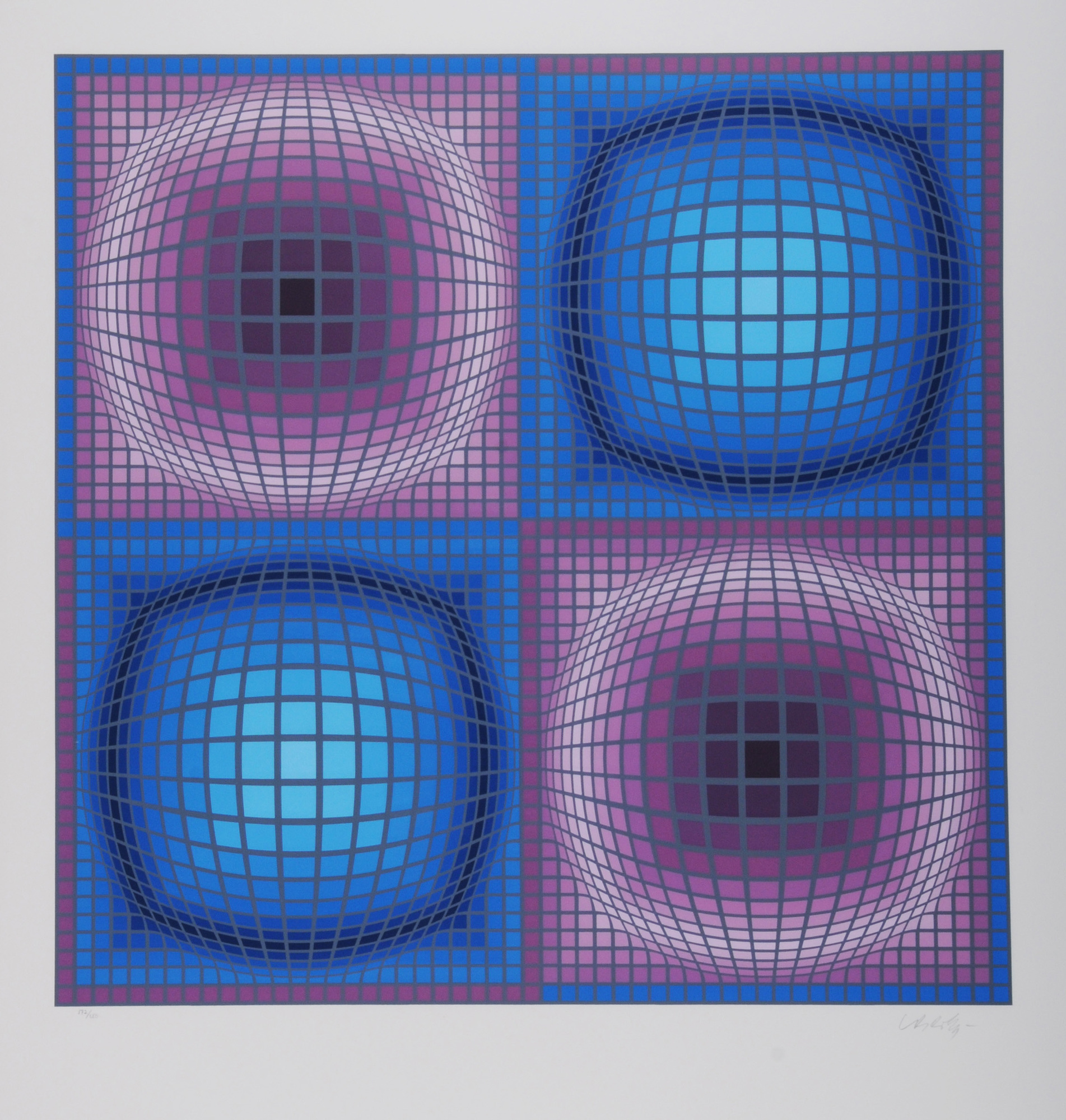 Victor Vasarely, Sheet from "Jalons"