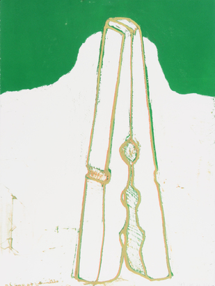 3 Blätter: Tütschi, 1969; Chlämmerli Variation 4, 1970; Grosser Kuchen