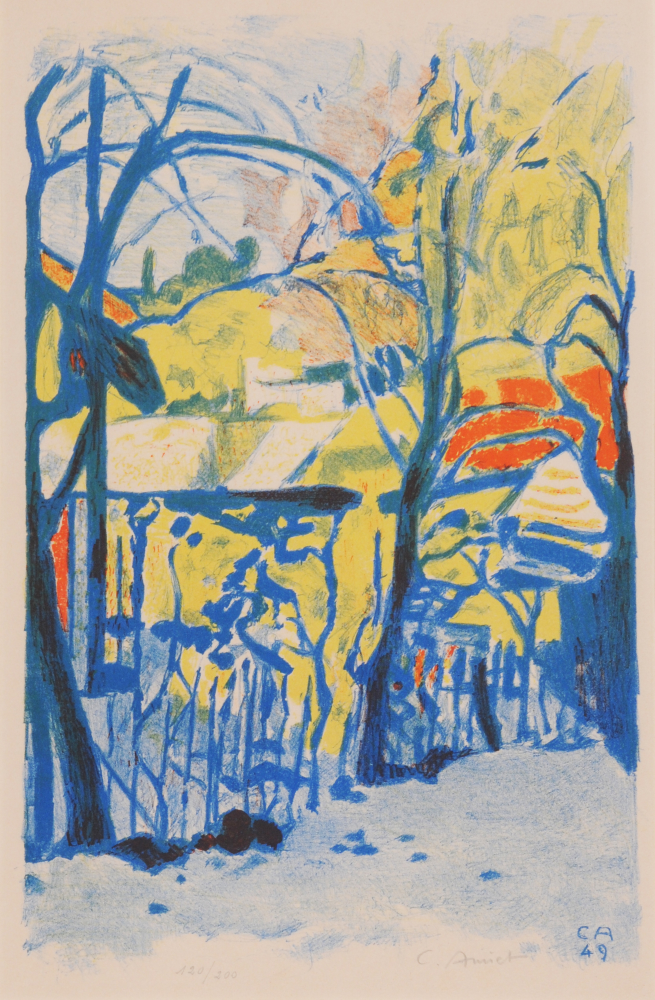 Cuno Amiet, Frühling im Garten