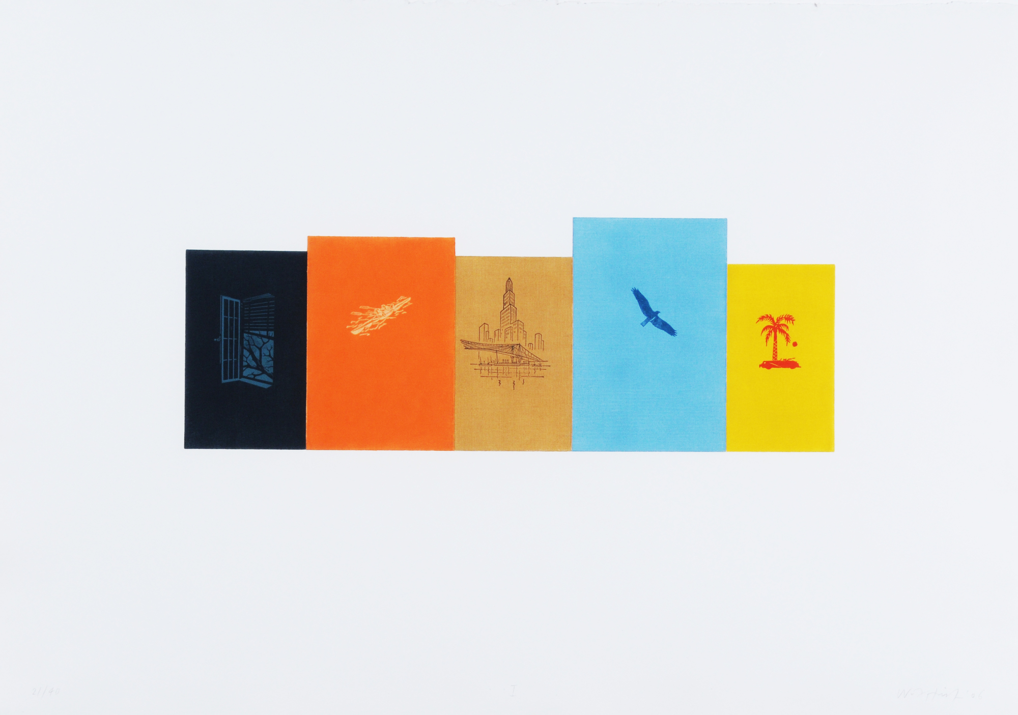 Peter Wüthrich, 3 Blätter: Shortstories I - III