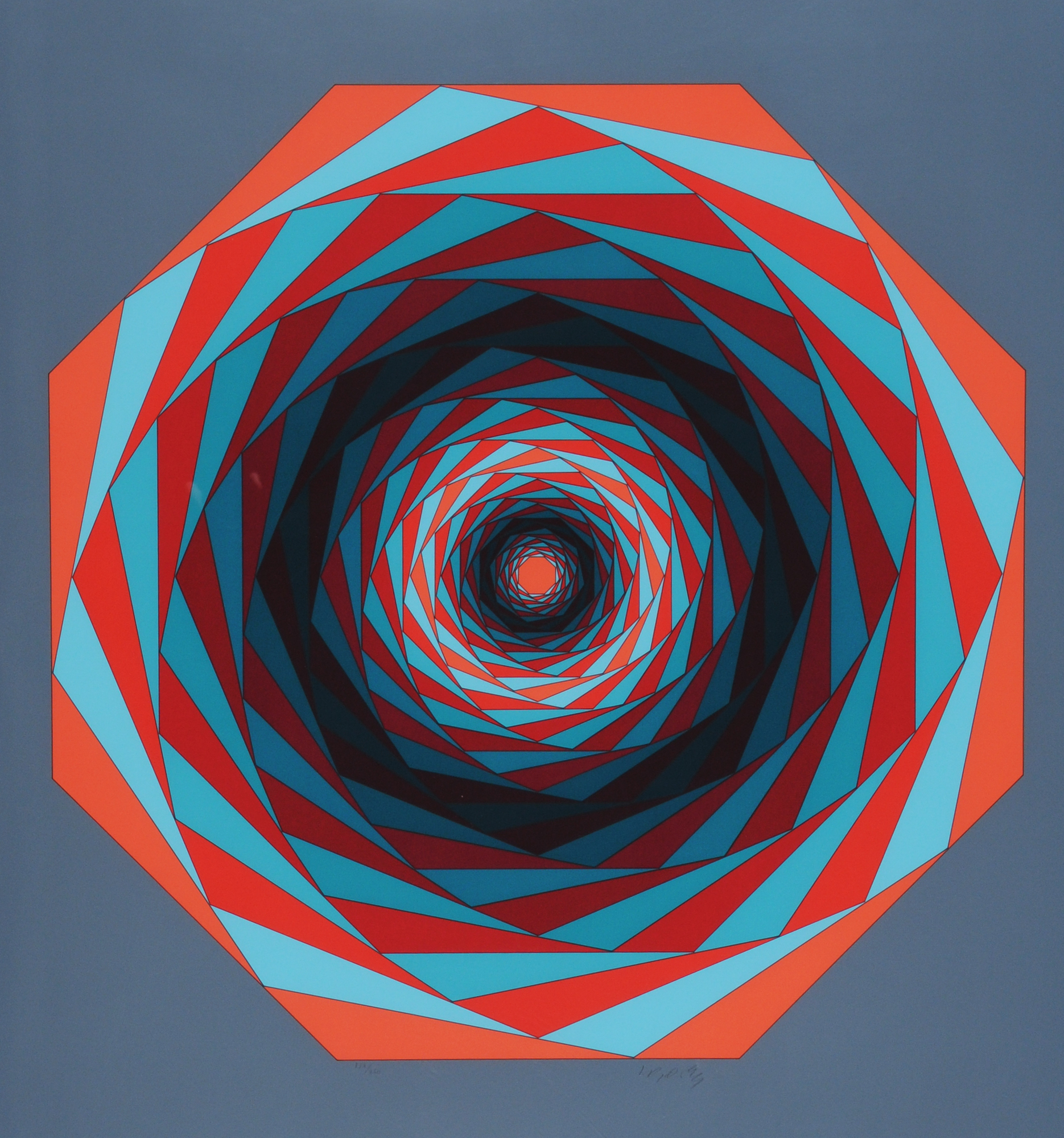 Victor Vasarely, Sheet from "Jalons"