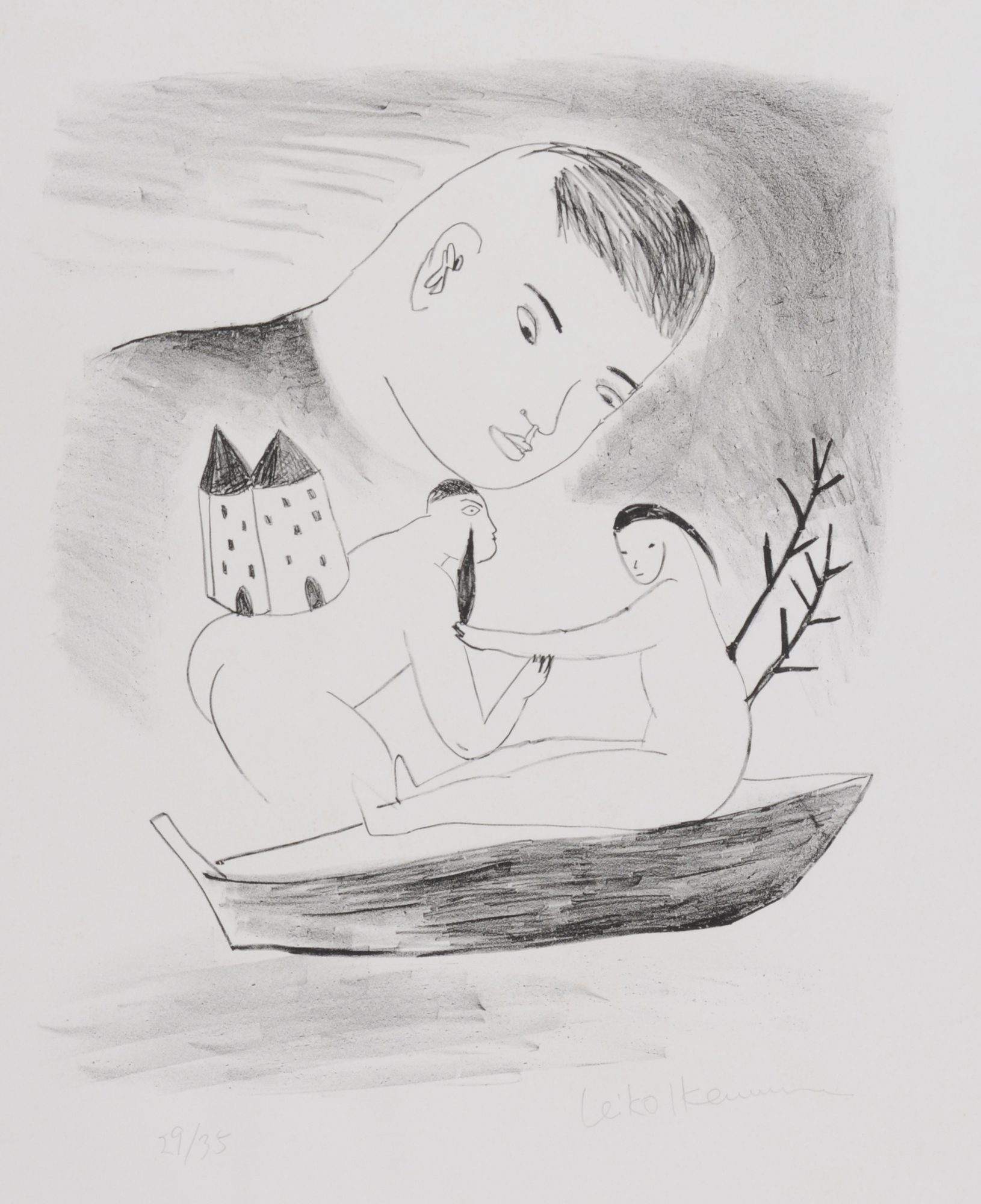 Leiko Ikemura, 10 Blätter: Ohne Titel