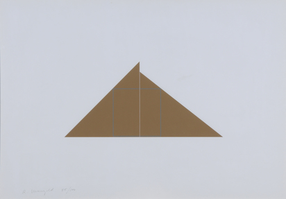 A Square Within Two Triangels