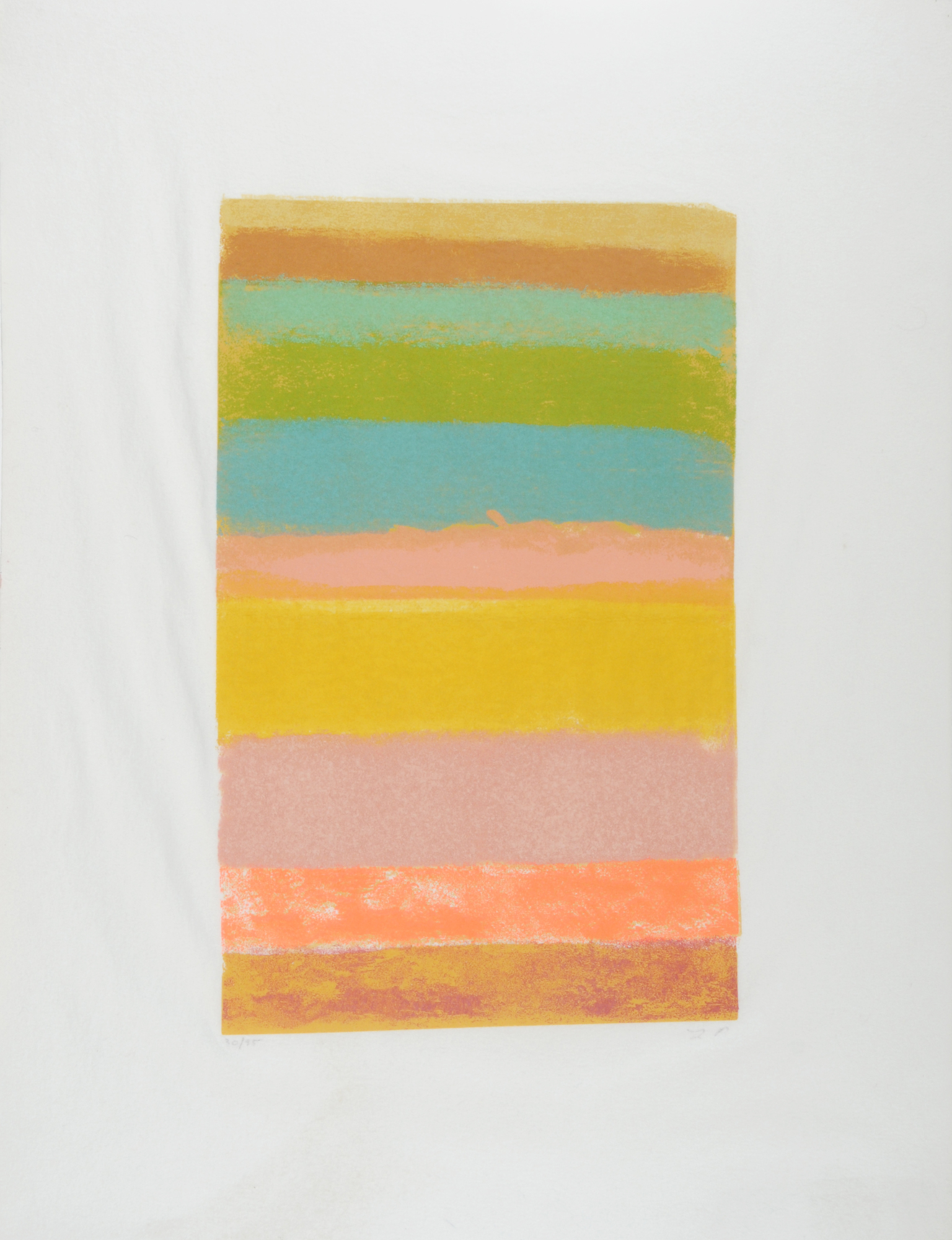 Larry Poons, A Year