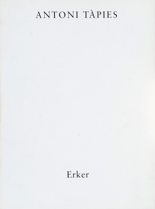 Exhibition catalogue. Holzschnitt-Reihe "Suite Erker", Arbeiten auf Papier, Terres chamottées, Bronzen, 19. June - 30. October 1993