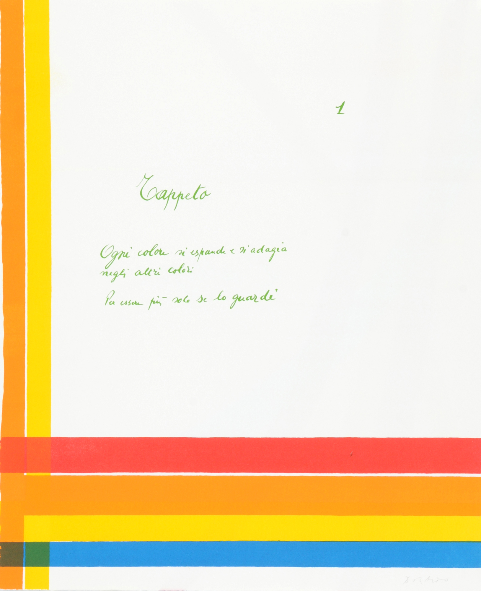 Piero Dorazio, Portfolio. La luce