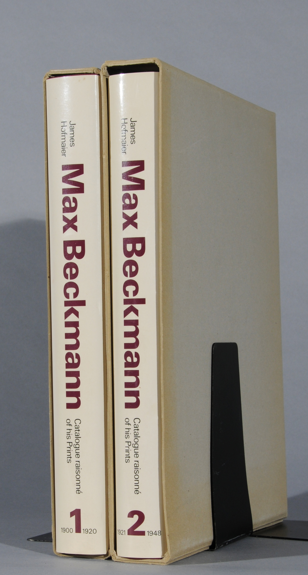 Max Beckmann, Werkverzeichnis: James Hofmaier. Max Beckmann, Catalogue Raisonné of His Prints, Vol. 1 and 2