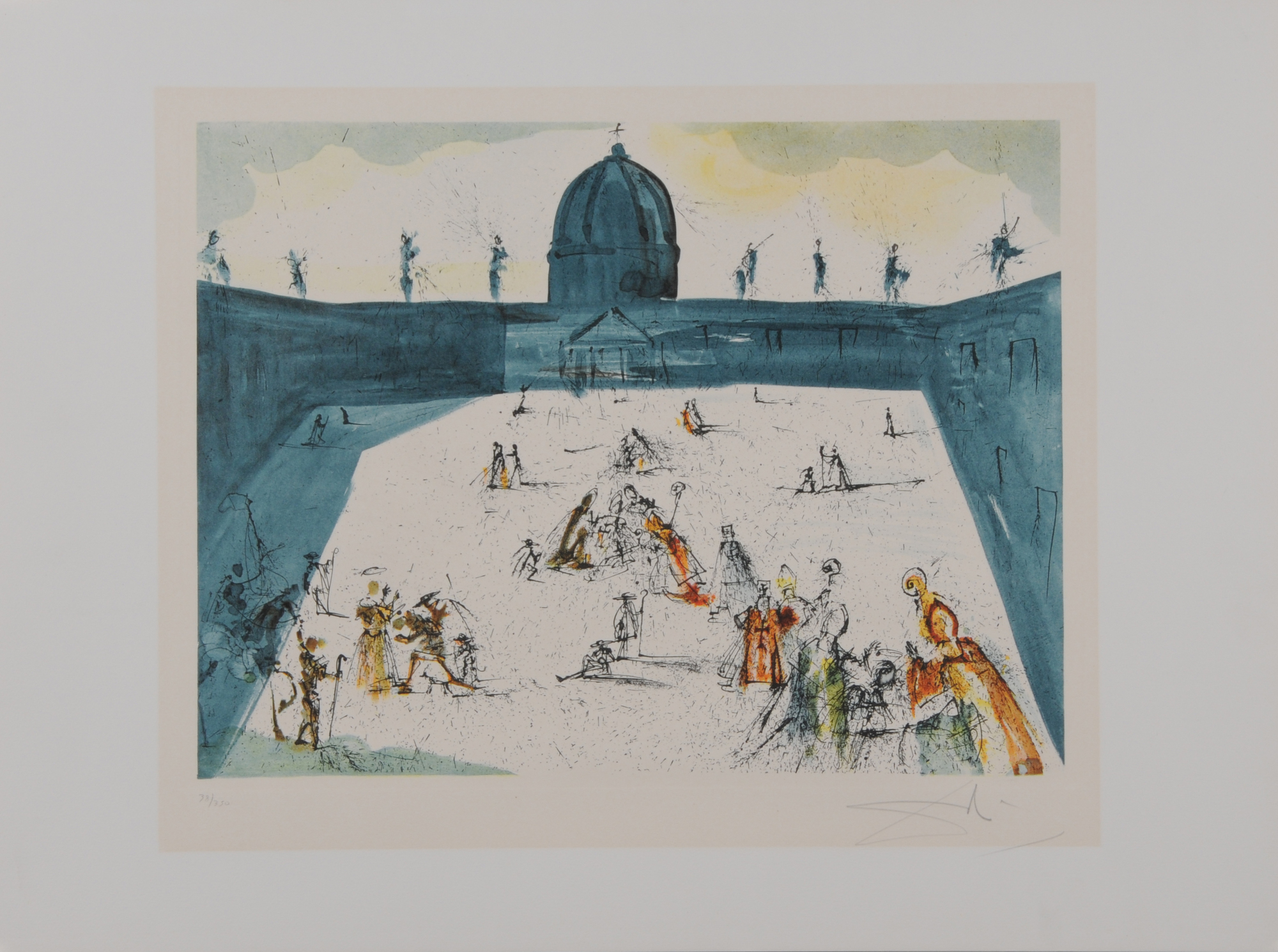 Salvador Dalí, Place St. Pierre