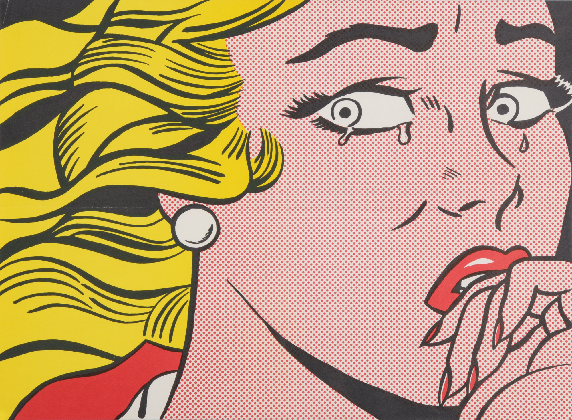 Roy Lichtenstein, Crying Girl (Leo Castelli Gallery Exhibition)