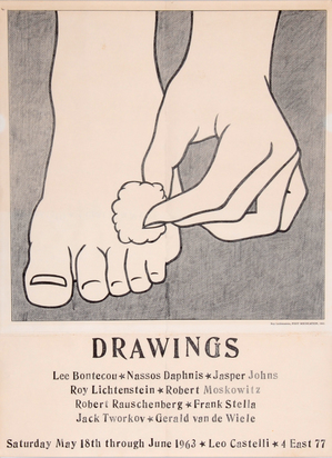 Food Medication Poster (Leo Castelli Gallery Exhibition)