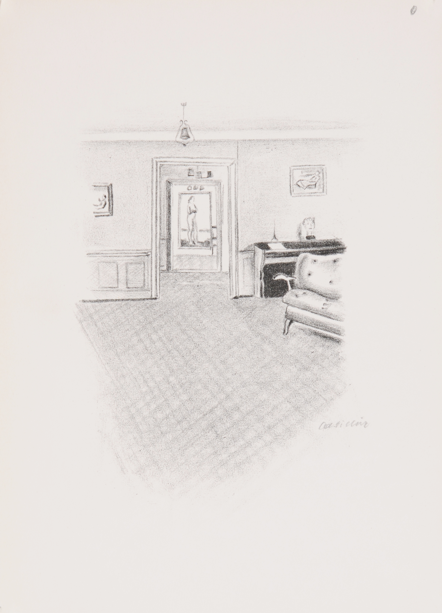 Adolf Dietrich, Mappe. Zehn Lithografien (Blätter vom Scherbenhof)