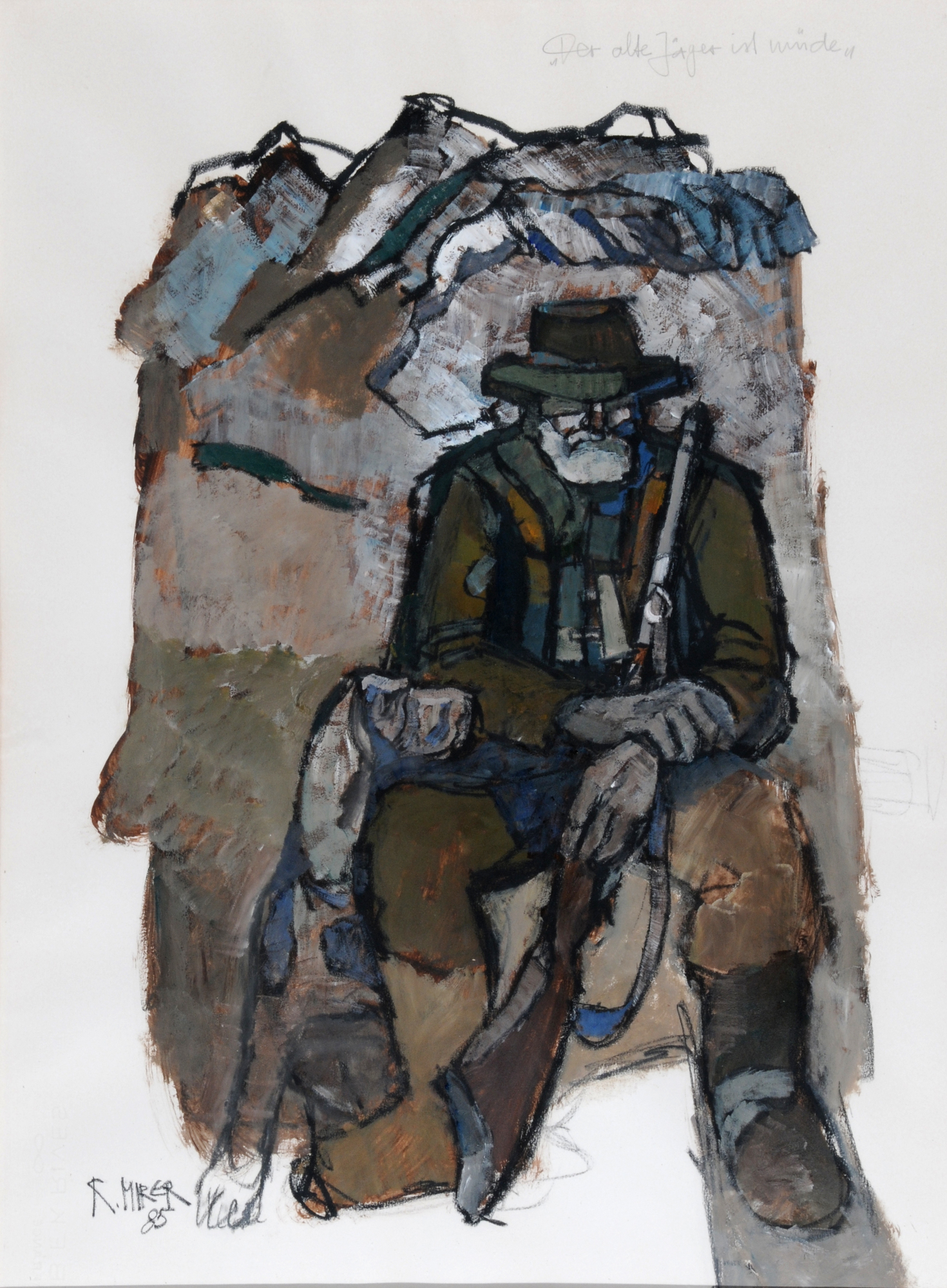 Rudolf Mirer, Der alte Jäger ist müde