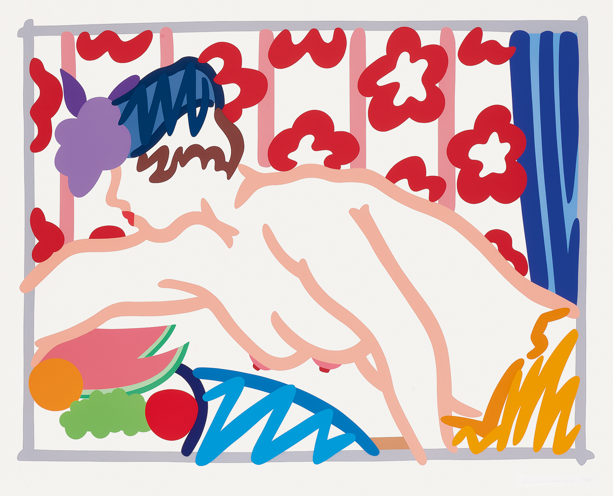 Tom Wesselmann, Judy Reaching Over the Table
