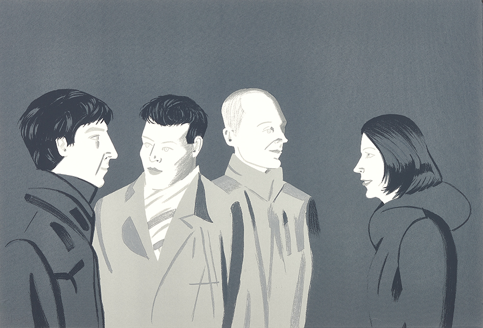 Alex Katz, Unfamiliar Image