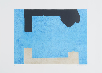 3 Blätter: Verso il blu, 1974; Fra il bianco et il nero, 1977; Notte italica